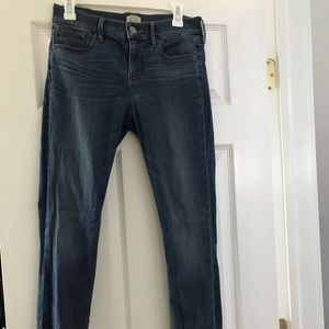 Straight leg jeans
